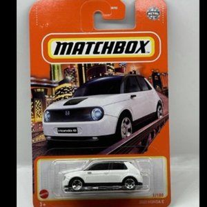 Matchbox 2020 Honda E white cars toys gifts metal parts pieces 1/100